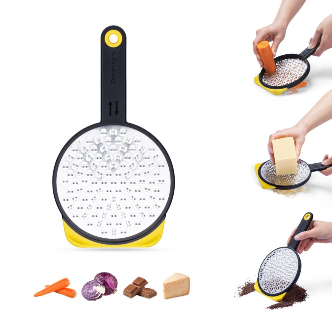 Dreamfarm S/S Pp Medium Grater L25.7cm Ograte - Metro Singapore Departmental Store - Celebrating 69 Years in SG