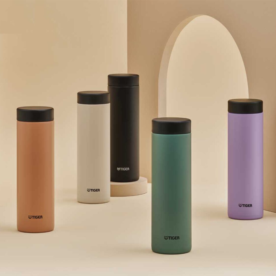 Tiger Double Stainless Steel Bottle 500ml (MMZ-W050)