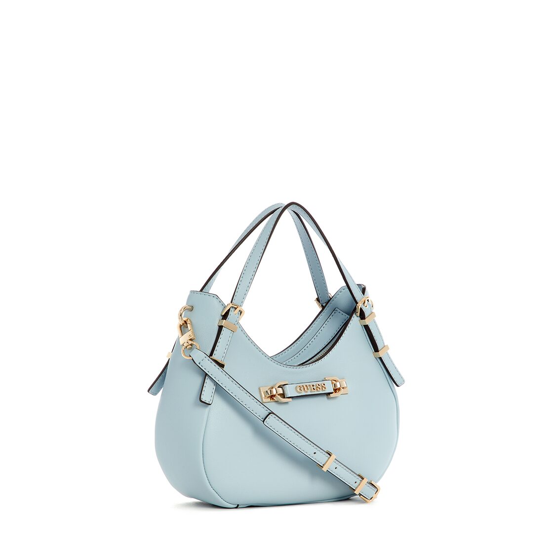Guess Lefia Small Satchel - Misty Blue