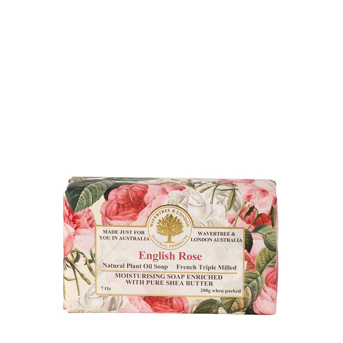 Wavertree & London English Rose Soap Bar 200g