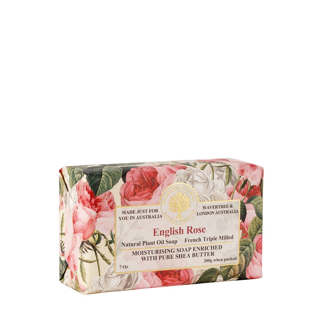 Wavertree & London English Rose Soap Bar 200g