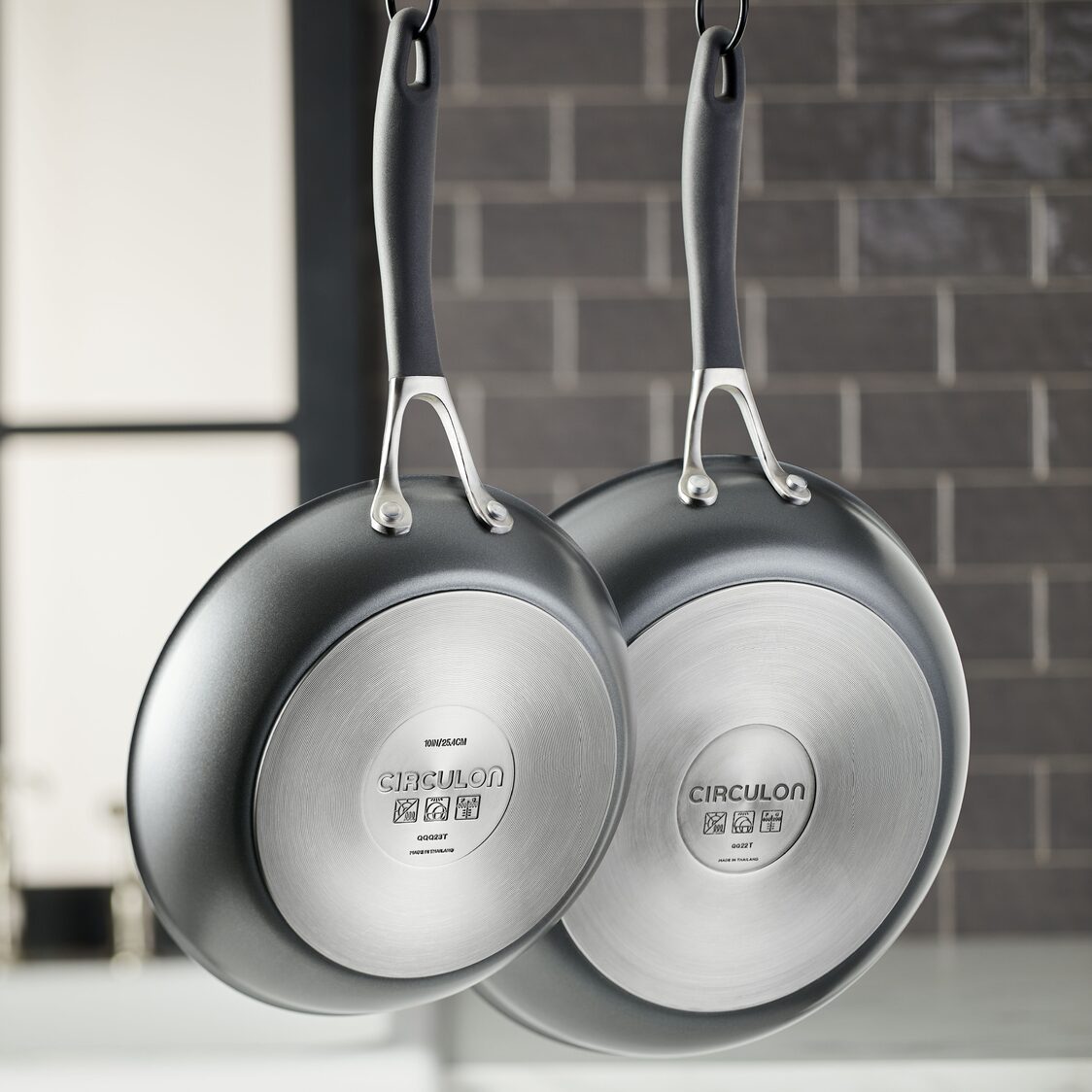 Circulon ScratchDefense A1 Frypan Twin Pack Set (21.5cm/25.4cm)