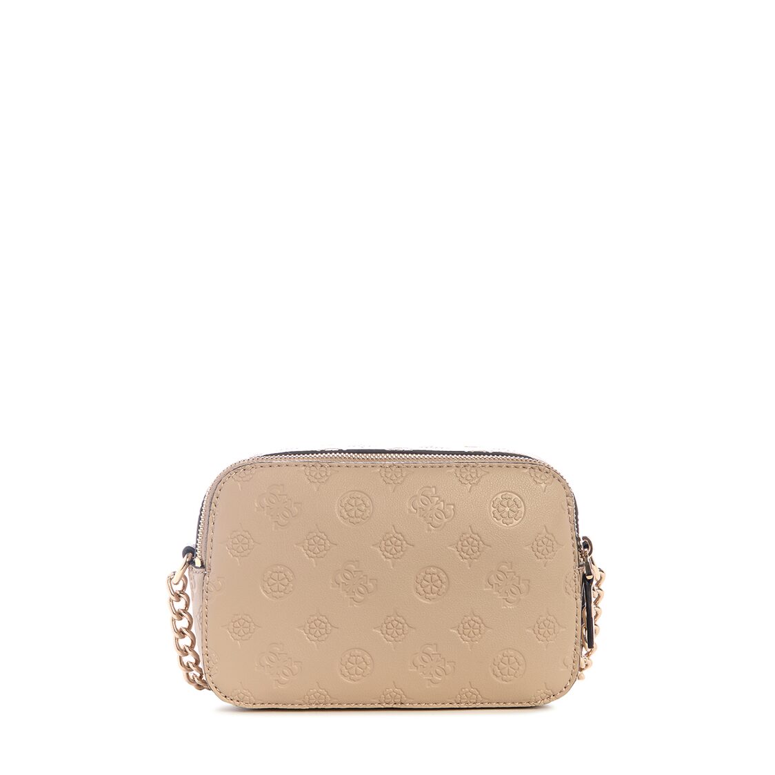 Guess Phoebe Slg Medium Zip Around - Simply Taupe Logo