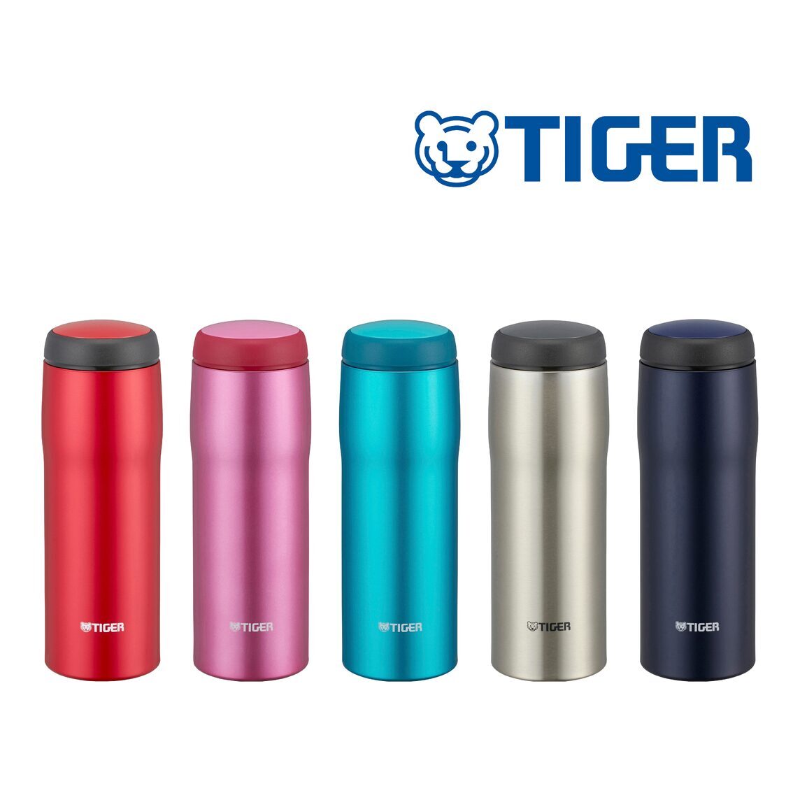 TIGER Double Stainless Steel Mug 480ml