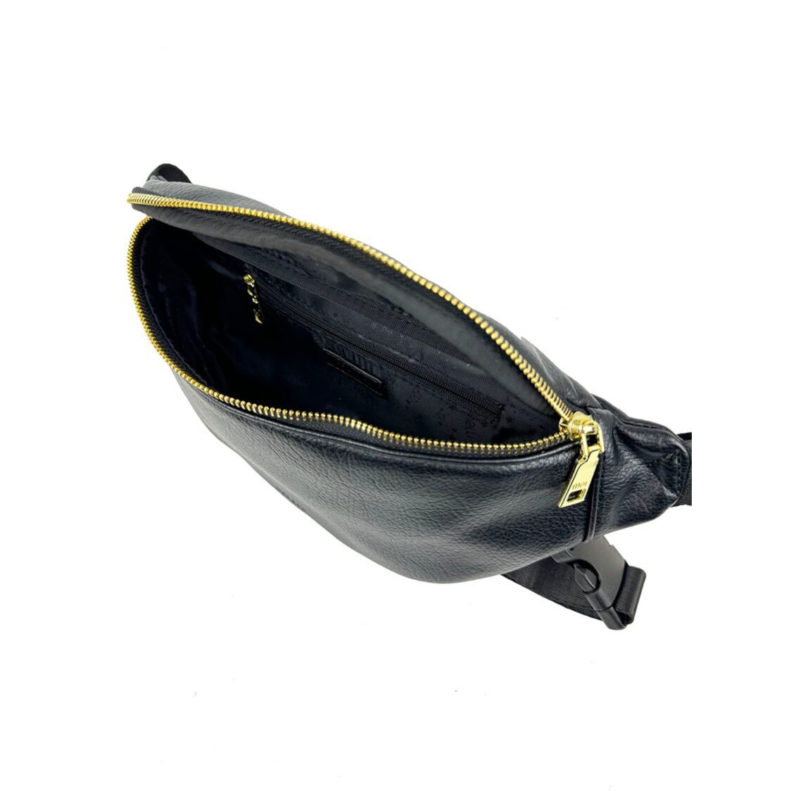 Mel&Co Pebbled Single Compartment Waist Pouch