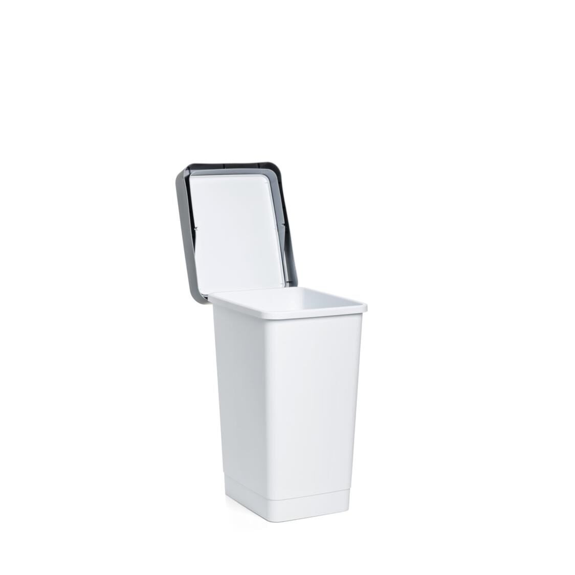 Tatay Swing Dustbin Smart 25L White