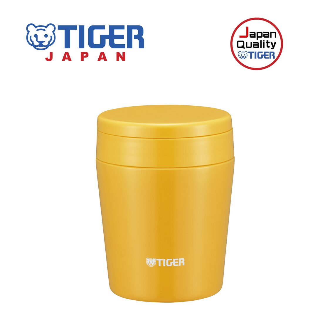 TIGER Double Stainless Steel Thermal Soup Cup 300ml - Yellow (MCL-B030 YS)