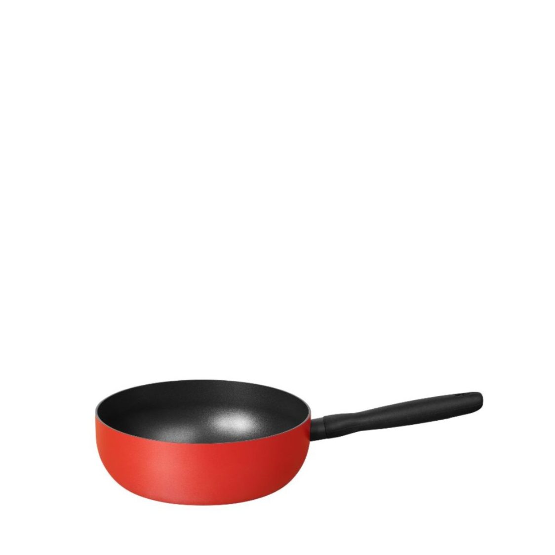 Meyer Bauhaus Nonstick 24cm | 3.3L Roma Red Open Chef's Pan (Induction) 13384
