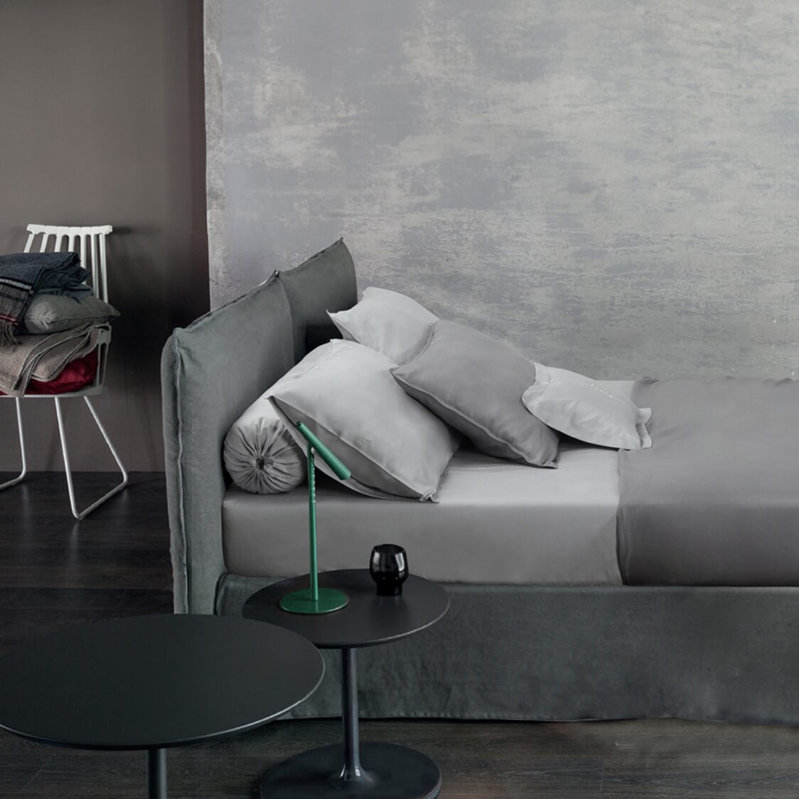 Bellami Bamboo Fitted Sheet Set - Micro Silver