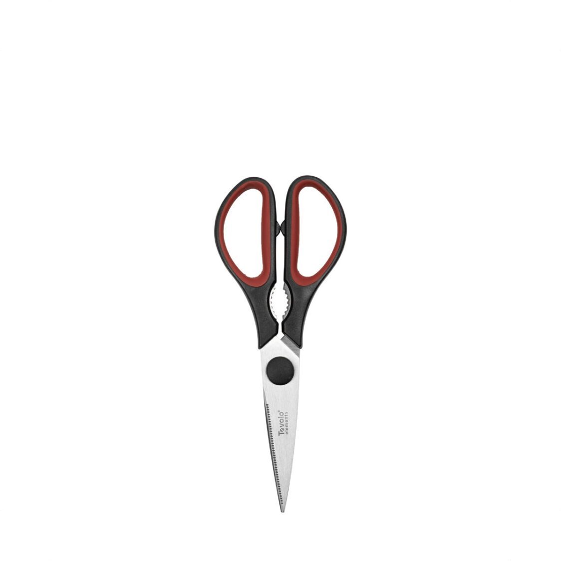 Tovolo Elements Kitchen Shears w Sheath Charcoal/Sangria