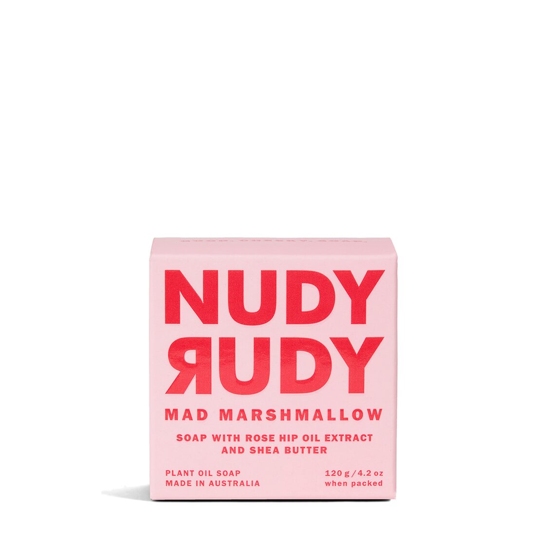 Nudy Rudy Mad Marshmallow Soap Bar 150g