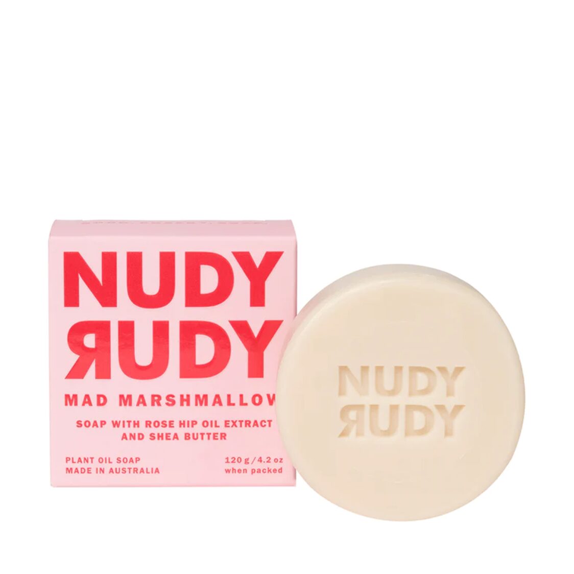 Nudy Rudy Mad Marshmallow Soap Bar 150g