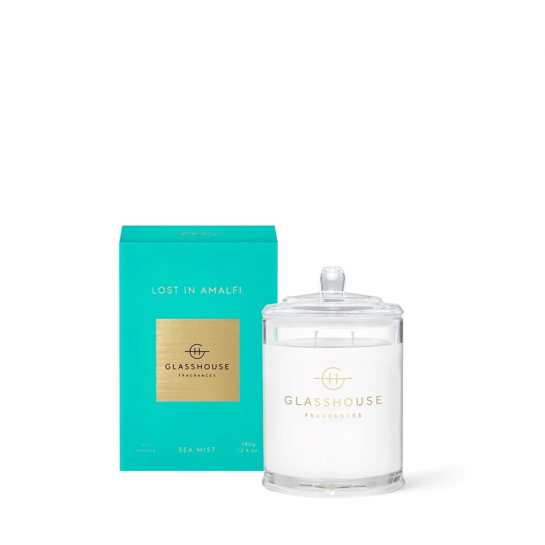 Glasshouse Fragrances Soy Candle - Lost In Amalfi