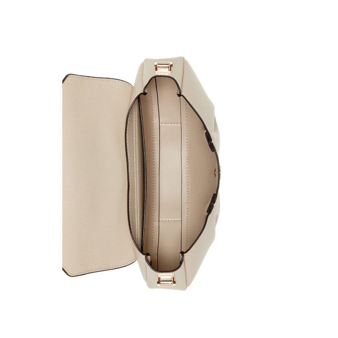 Guess Amorette Flap Crossbody - Light Taupe