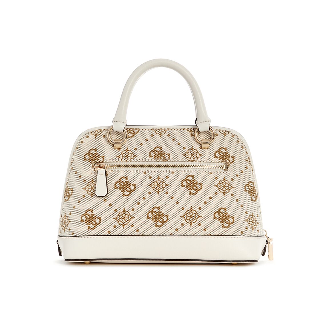 Guess Neda Dome Satchel,Off White Logo