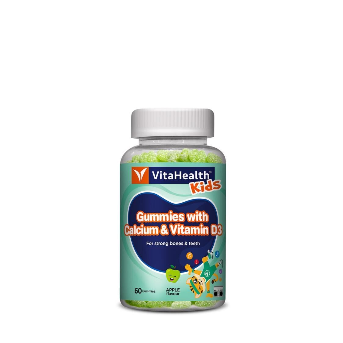 VitaHealth Kids Gummies with Calcium & Vitamin D3 60s