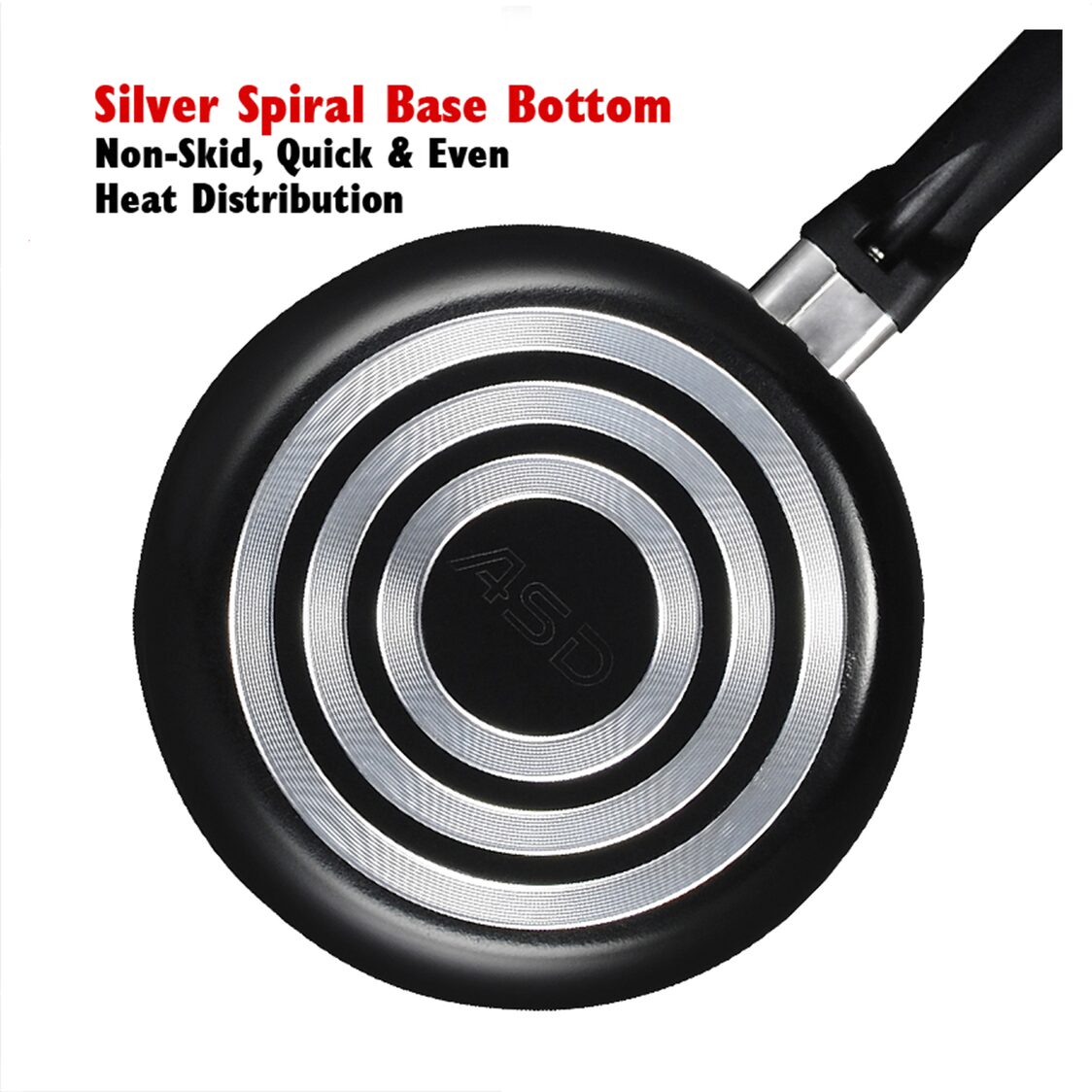 ASD Gusto Red Non-Stick Saucepan 18cm (HP8918-RD)