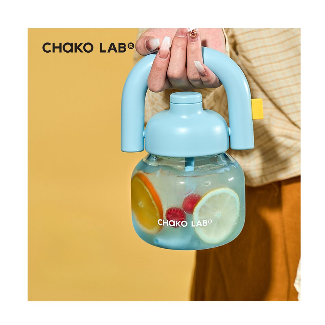 Chako Lab 1L Pastic Linlin Pot Blue