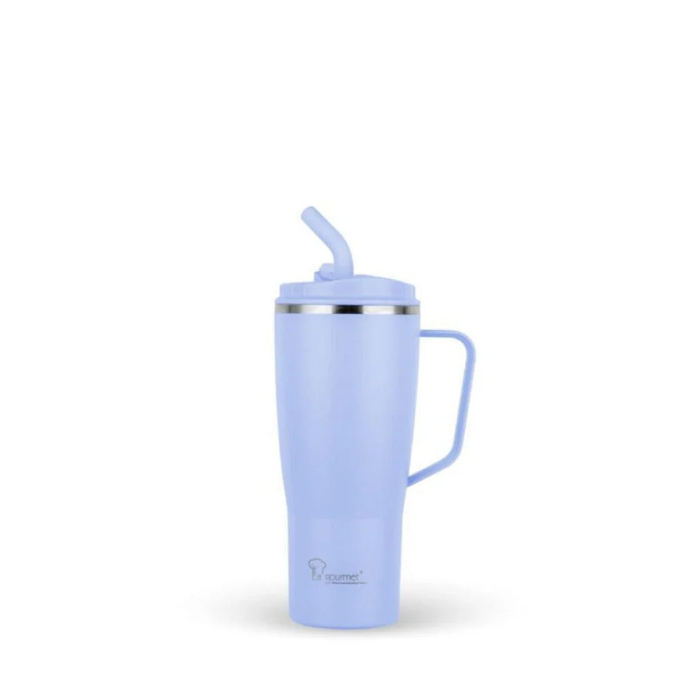 La Gourmet Superwide 950ml Thermal Tumbler With Handle - Milk