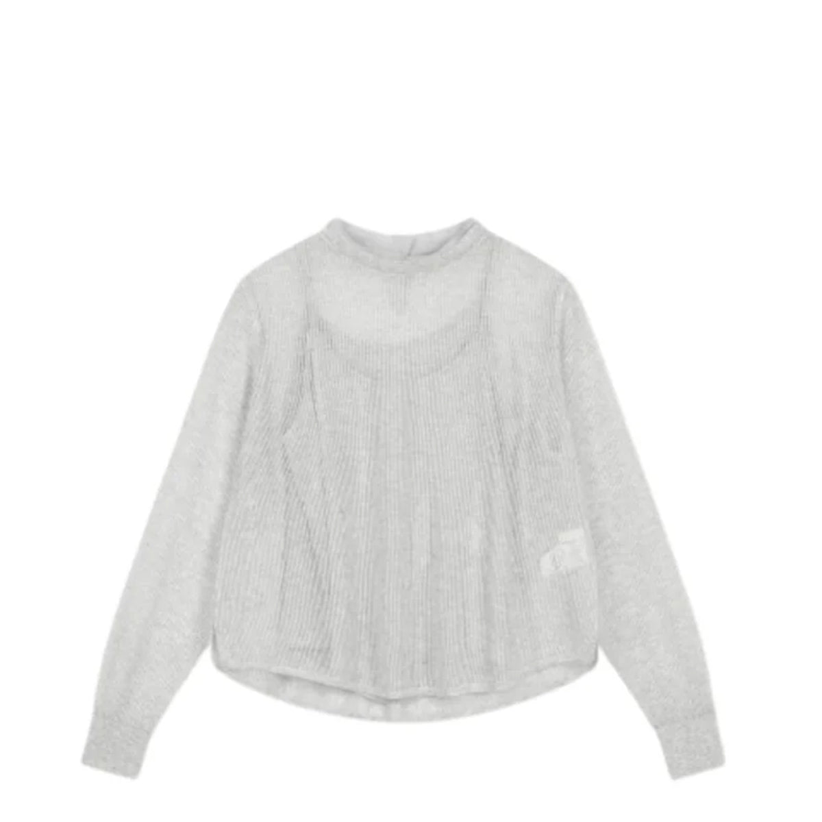 Voice Of Voices Lace Inner Top Knit Set