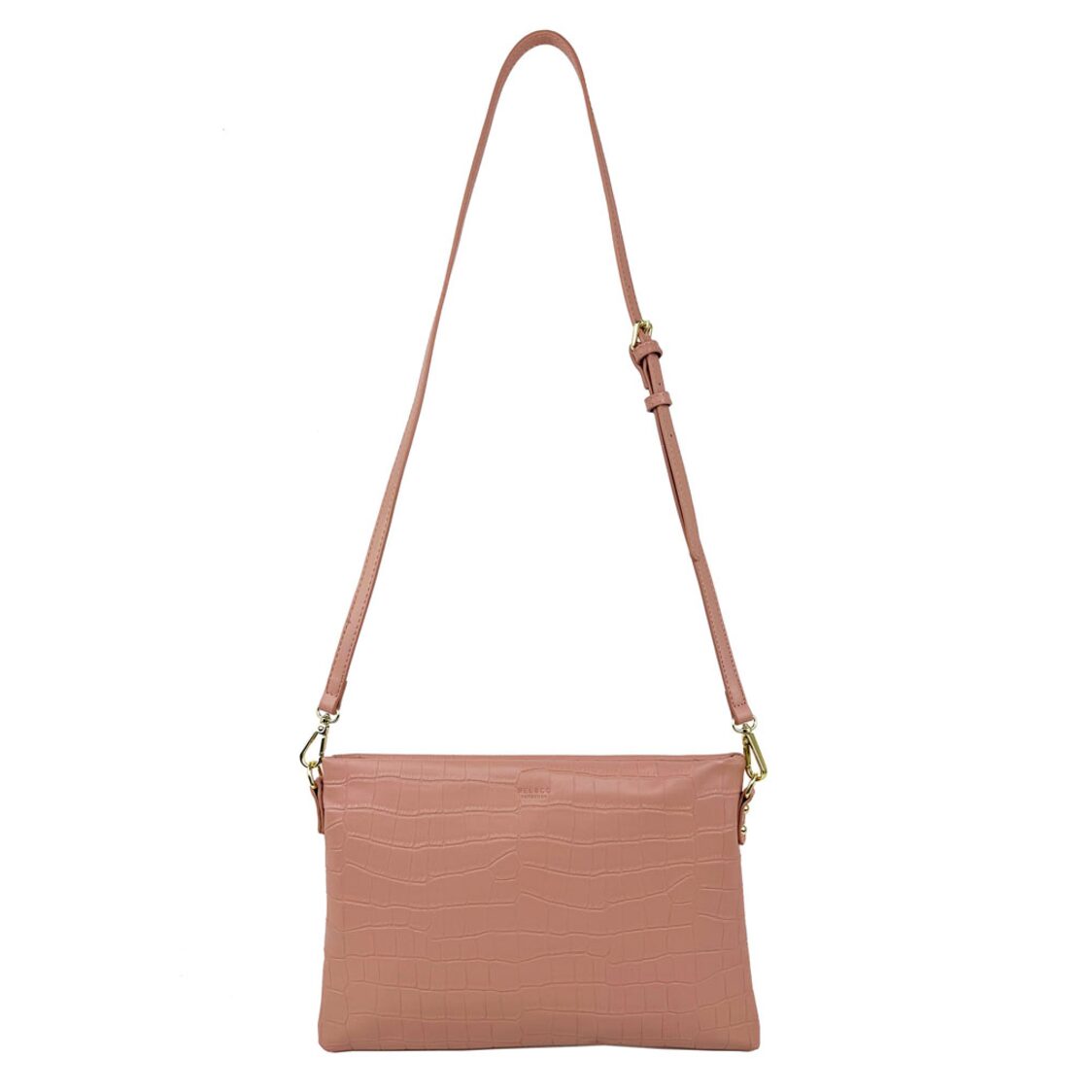 Mel&Co Croco Slim Sling Bag