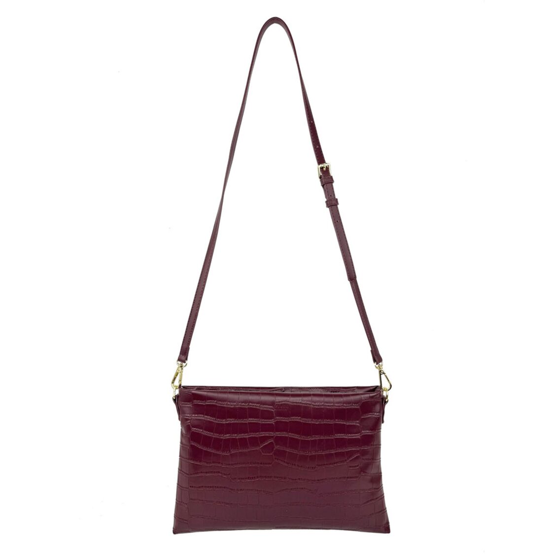 Mel&Co Croco Slim Sling Bag