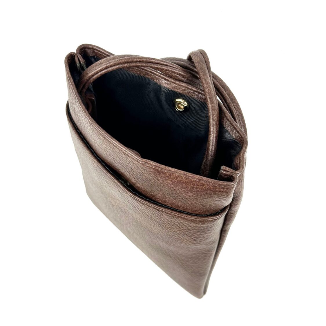 Mel&Co Faux Leather Flat Sling Pouch