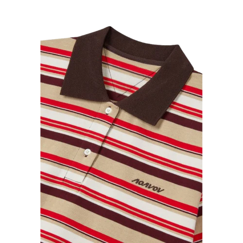 Voice Of Voices Multi Stripe Polo Tshirt