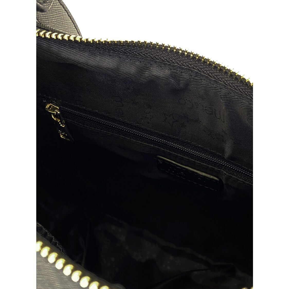 Mel&Co Saffiano-Effect Curve Top Single handle Shoulder Bag