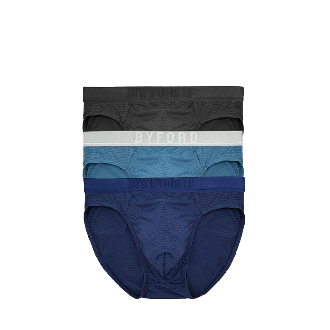 Byford 3pcs Men's Mini Briefs Ultra Fine Microfiber