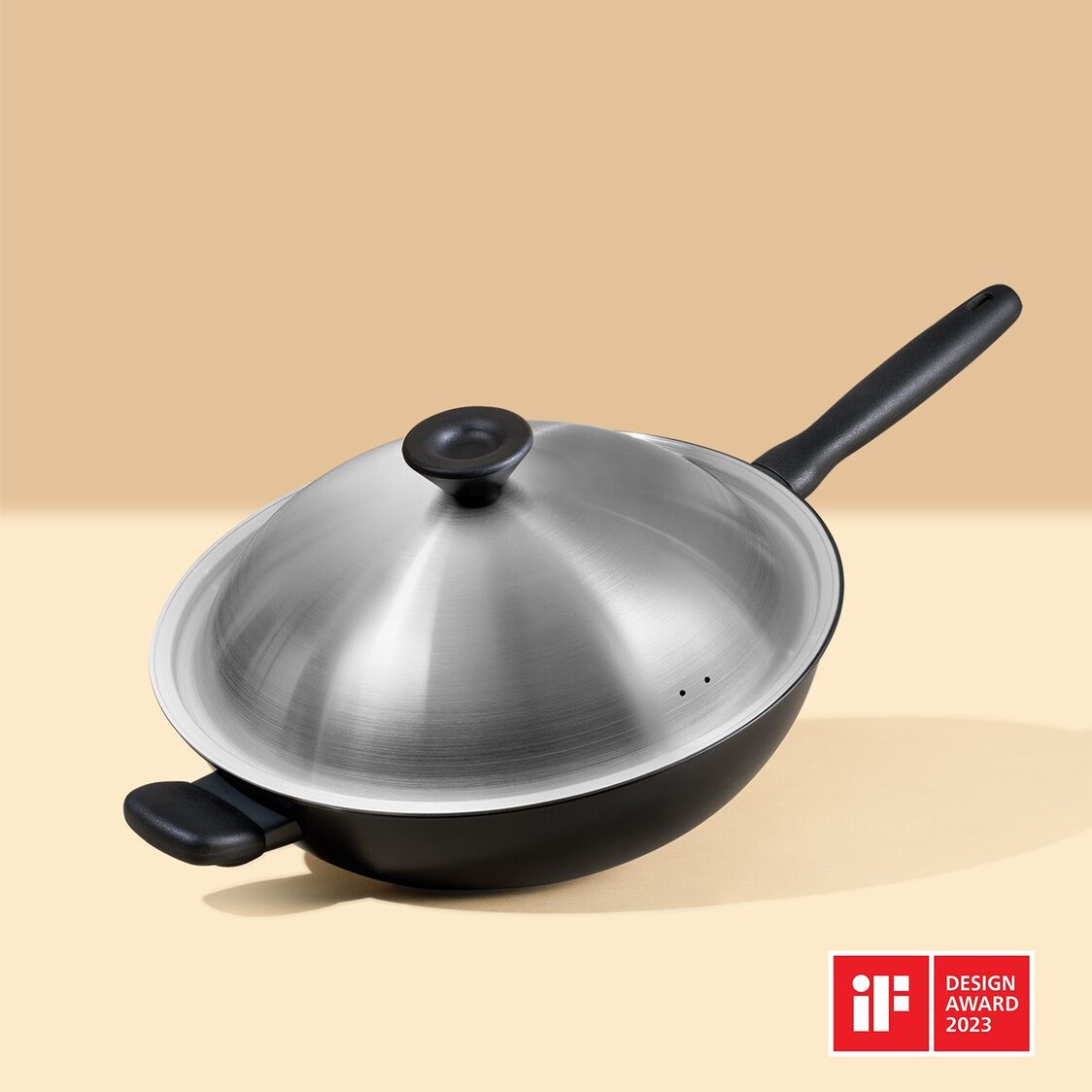 Meyer Midnight Ha Ih 32cm/12.75-in Cov Stirfry W/hh