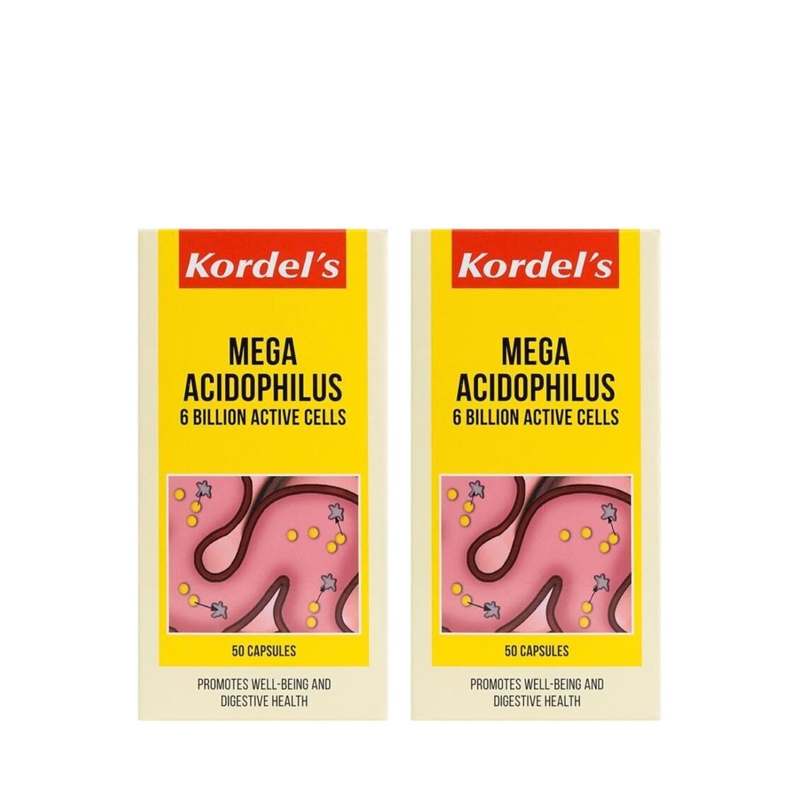 Kordel's Mega Acidophilus C50 (Bundle of 2)