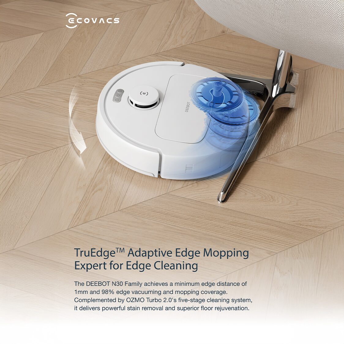 Ecovacs Deebot N30 Pro Omni - Metro Singapore Departmental Store - Celebrating 69 Years in SG