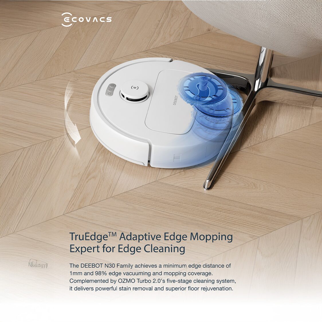 Ecovacs Deebot N30 Pro Omni - Metro Singapore Departmental Store - Celebrating 69 Years in SG