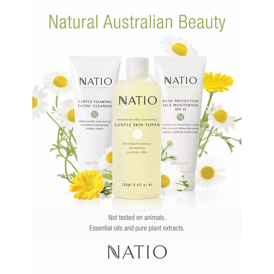Natio Gentle Foaming Facial Cleanser 100g