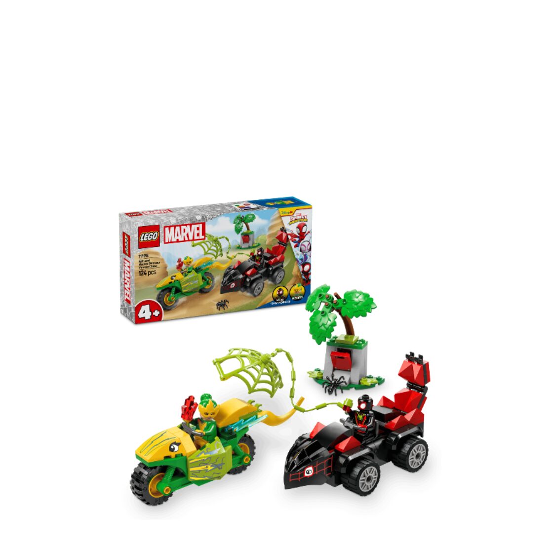 Lego Spin and Electro Dinosaur Vehicle Chase 11198