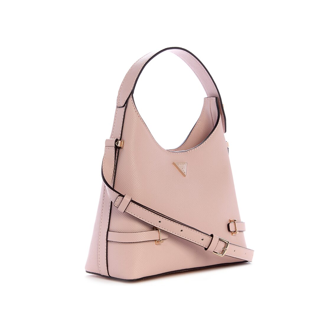 ROSALBA SMALL HOBO CROSSBODY,ROSE