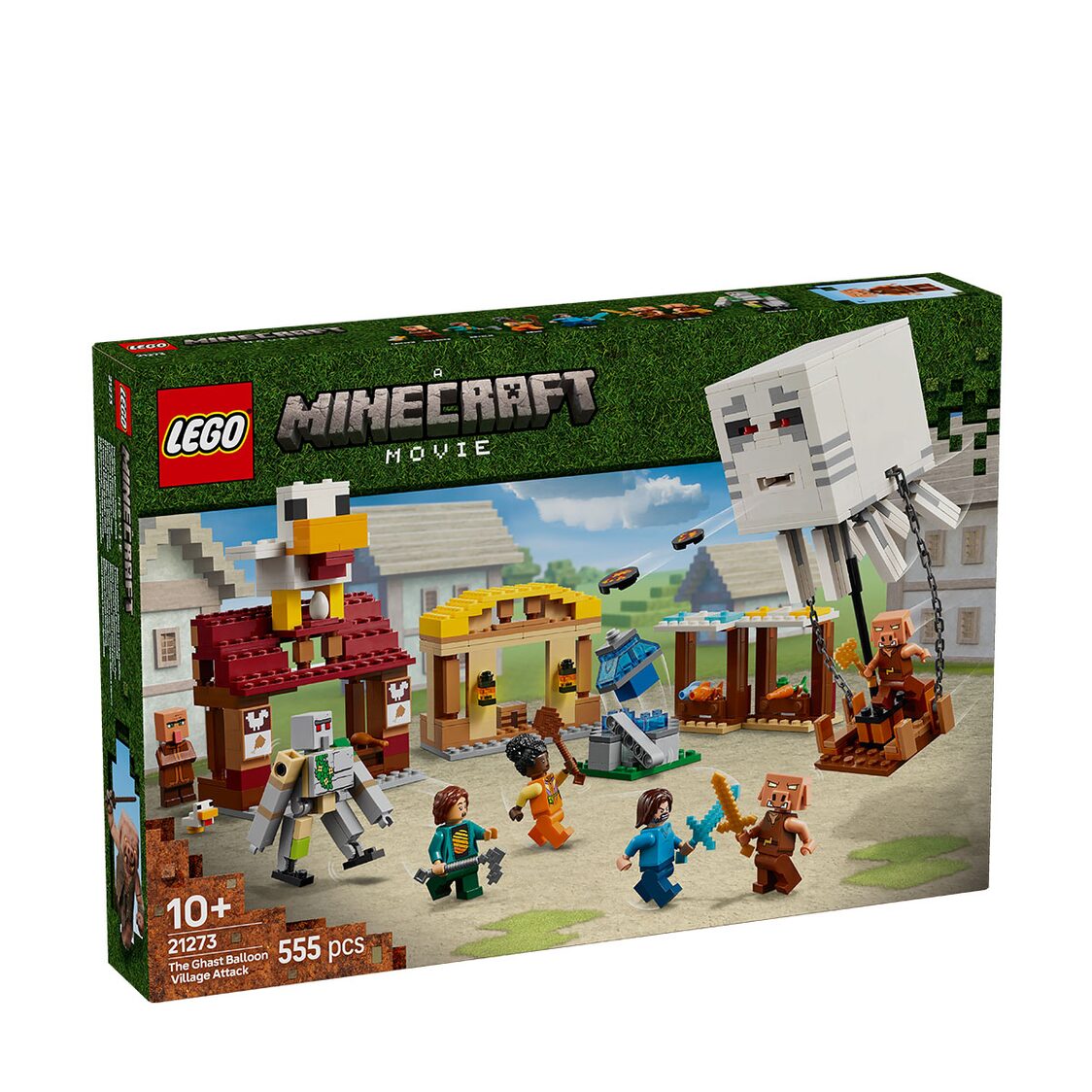 Lego The Ghast Balloon Village Attack 21273