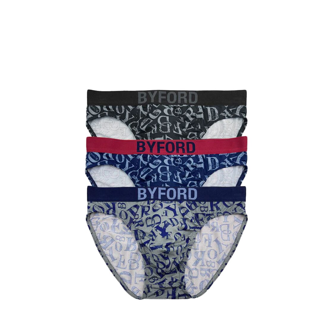 Byford 3pcs Men's Mini Briefs Microfiber Viscose Flexx