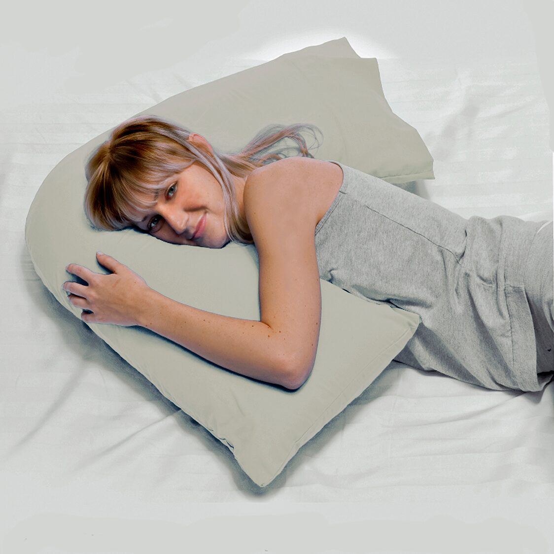 J.Rapee Cuddle U Cover Ecru