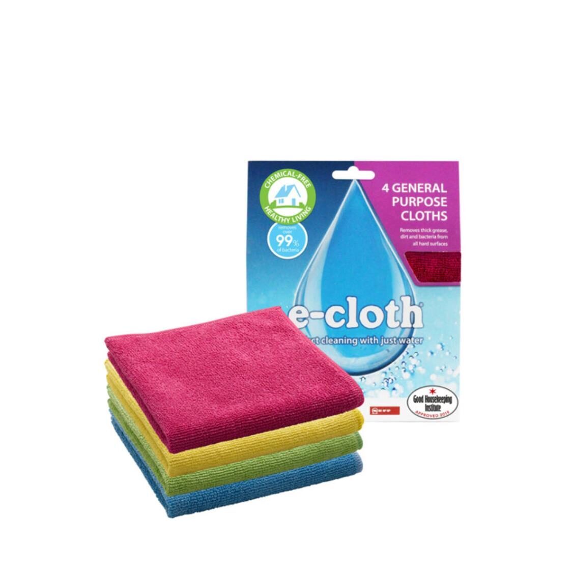E-Cloth General Purpose Cloth 4pc EC20004
