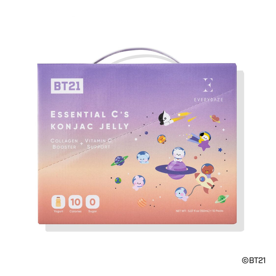 Everydaze Essent Konjac Jelly 10 Packs (Bt21)