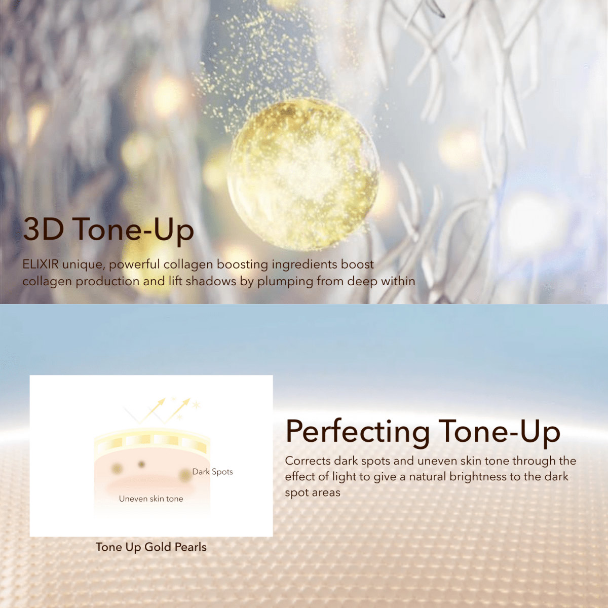 EIixir Day Care Revolution Tone - Up Beige 35ml - Metro Singapore Departmental Store - Celebrating 69 Years in SG