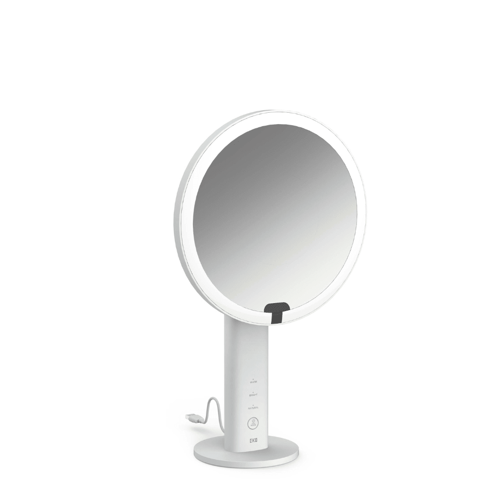 Eko Sensor Mirror In White (EK5288WH - 5X) - Metro Singapore Departmental Store - Celebrating 69 Years in SG