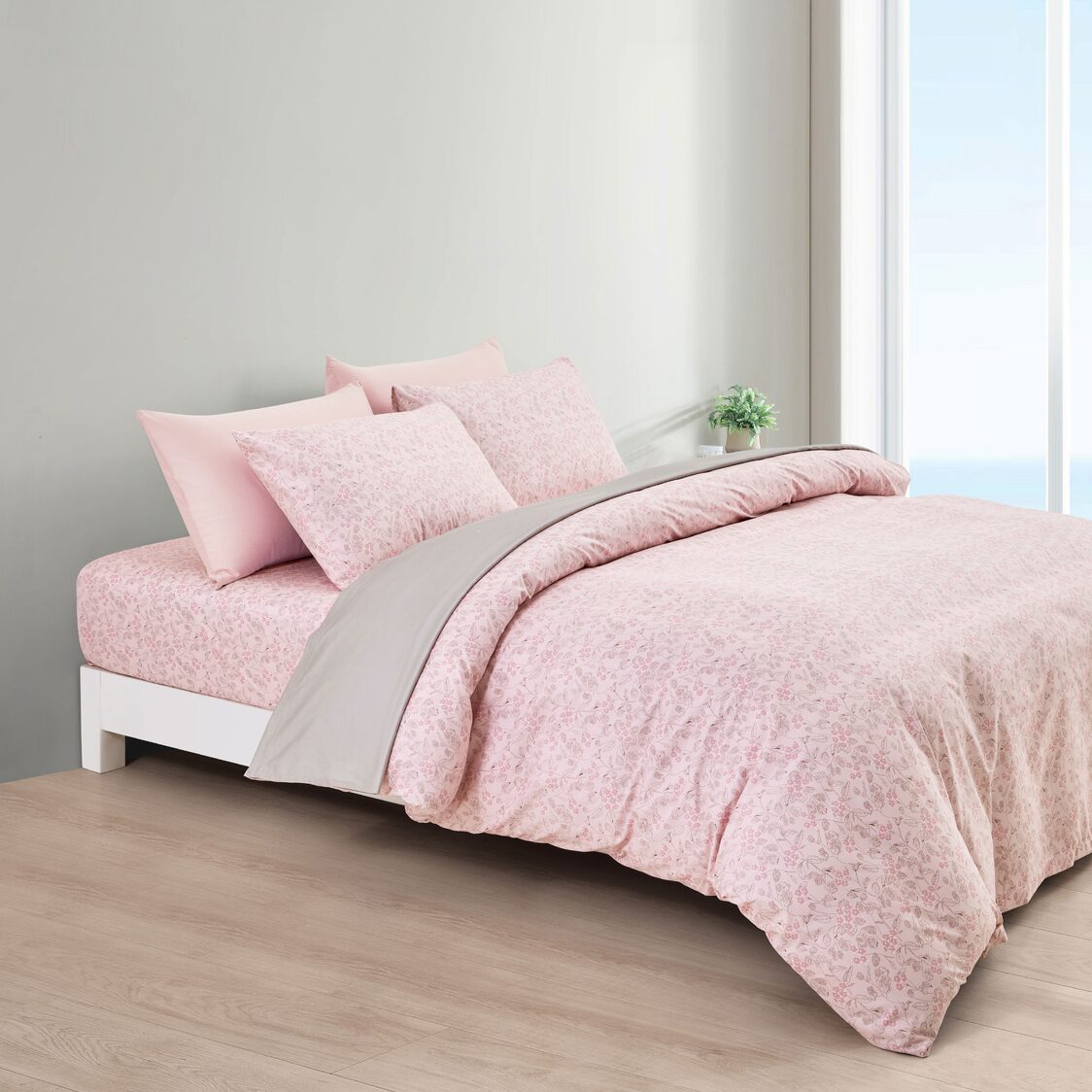 Ekohome Domus Printed 939 Fitted Sheet - Metro Singapore Departmental Store - Celebrating 69 Years in SG