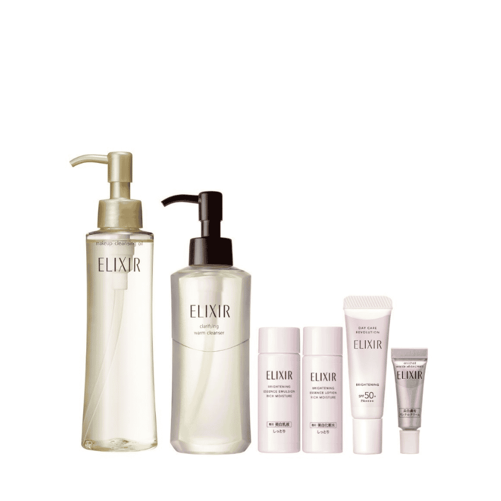 Elixir Cleansing Oil + Clarifying Warm Cleanser Set (worth $116)