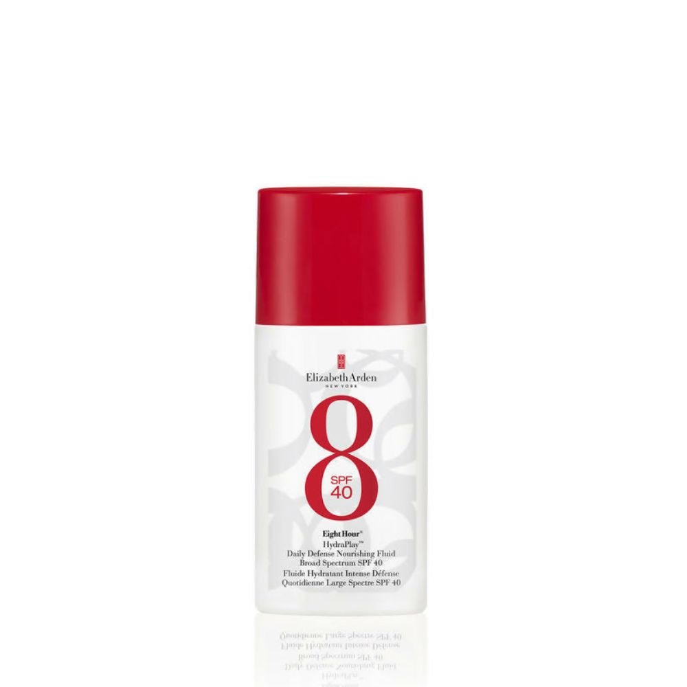 Elizabeth Arden Eight Hour® HydraPlay™ Daily Defense Nourishing Fluid Broad Spectrum SPF 40 - Metro Singapore Departmental Store - Celebrating 69 Years in SG