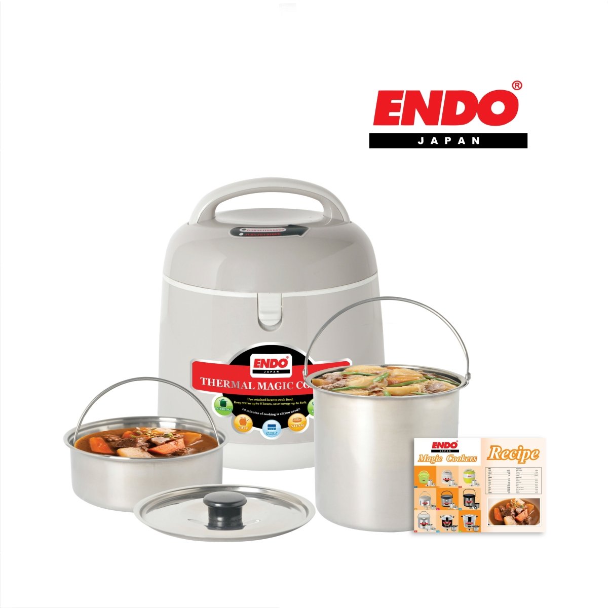 Endo 1.5L Thermal Magic Cooker (E-TMC1.5) - Metro Singapore Departmental Store - Celebrating 69 Years in SG