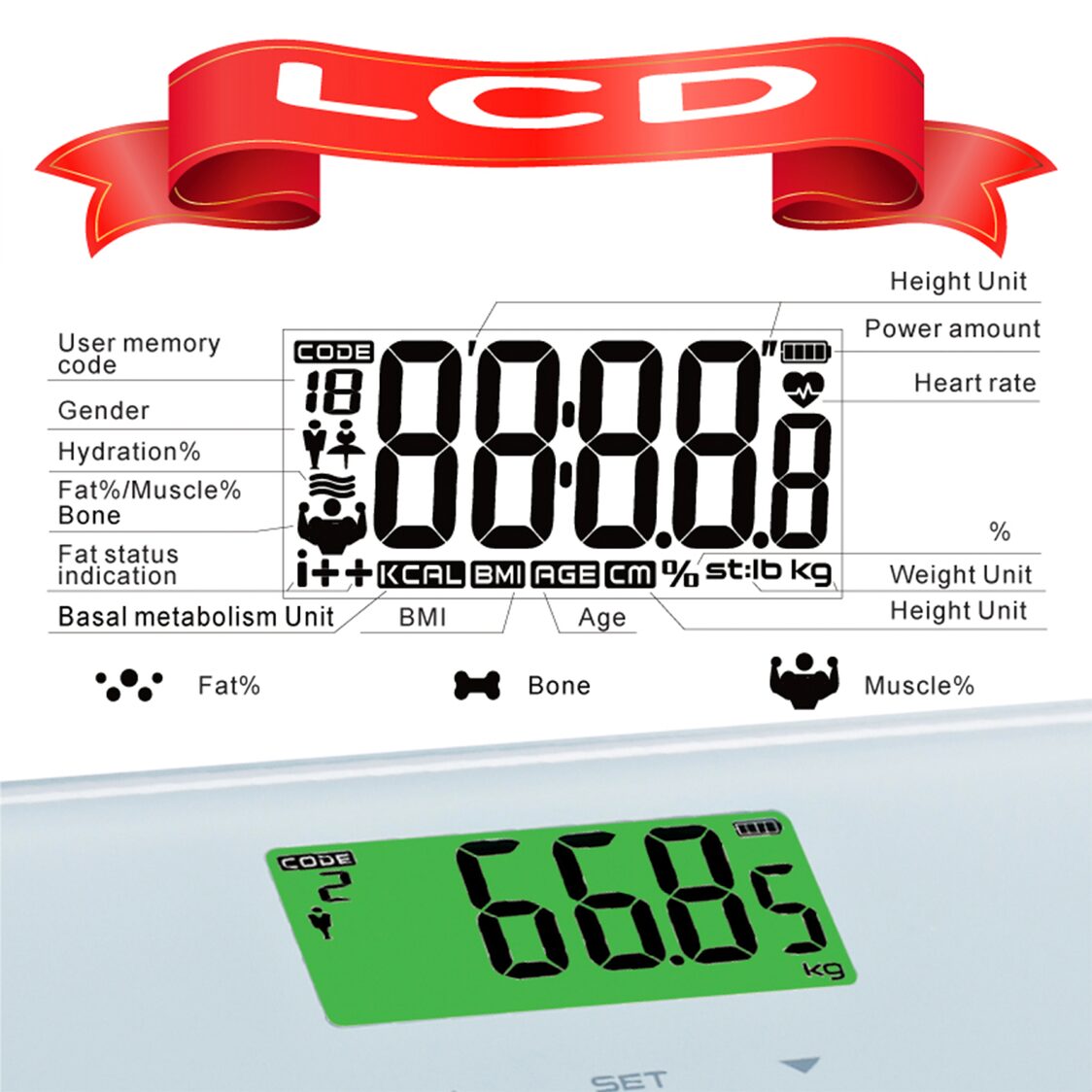 Endo Digital High Precision Body Fat Analysis Scale (E - DBAS853) - Metro Singapore Departmental Store - Celebrating 69 Years in SG