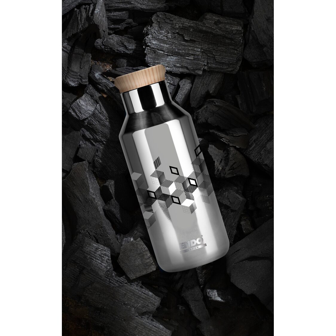 Endo Double Stainless Steel Thermal Bottle 500ml (CX - 5128) - Metro Singapore Departmental Store - Celebrating 69 Years in SG